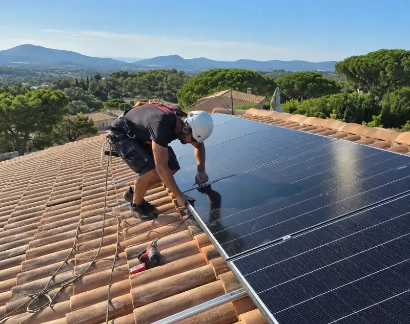 Installateur panneaux solaires Caux-et-Sauzens — pose photovoltaïque sur toiture