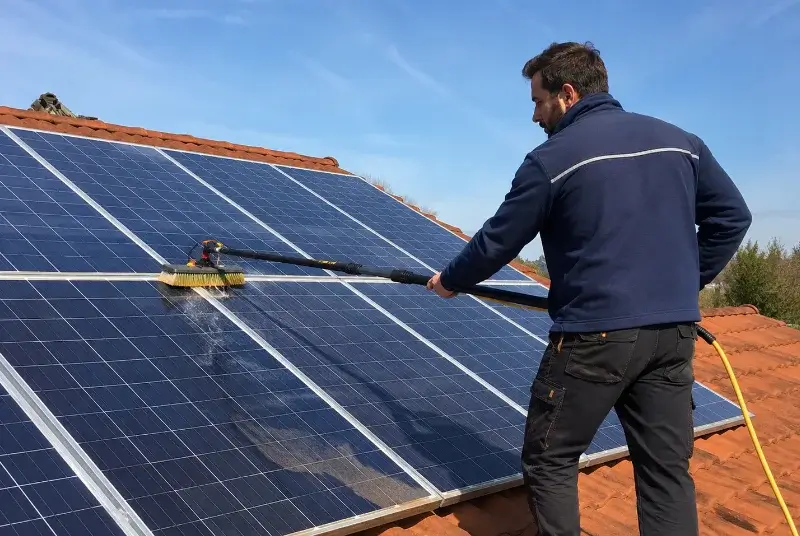 Nettoyage et entretien de panneaux solaires à Caux-et-Sauzens